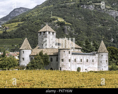 Schloss Maretsch Castle in Bolzano, South Tyrol Stock Photo