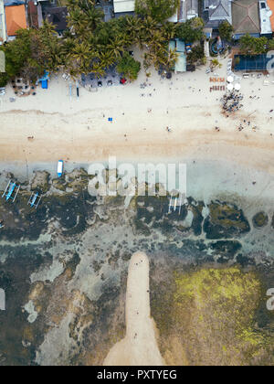 Indonesia, Bali, Aerial view of Sanur beach Stock Photo