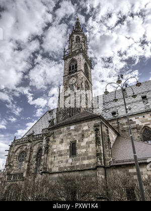 Bolzano cathedral, Santa Maria Assunta Stock Photo