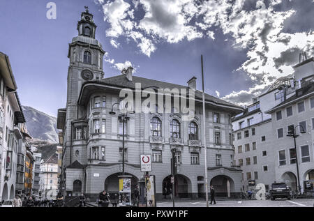 City Hall in Bolzano Stock Photo