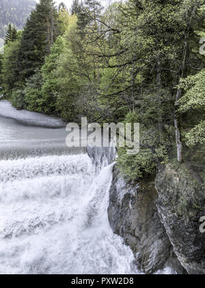 Lech Falls bear Füssen, Bavaria, Germany Stock Photo