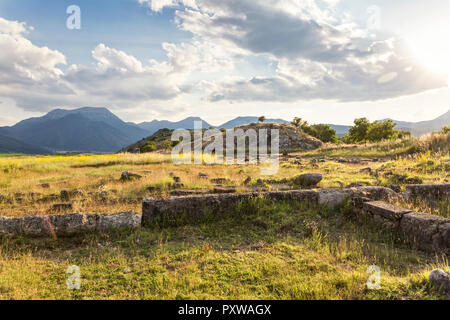Stymfalia Greece, Peloponnese, Corinthia, Stymfalia, Ancient plateau, Lake ...