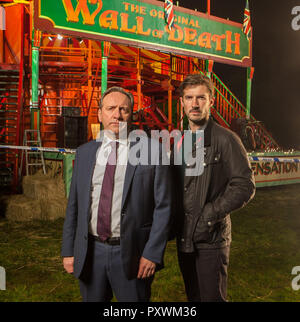 Gwilym Lee, actor playing the role of  DS Charlie Nelson in Midsomer Murders Stock Photo