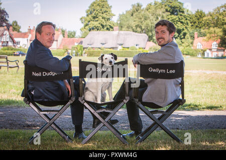 Gwilym Lee, actor playing the role of  DS Charlie Nelson in Midsomer Murders Stock Photo