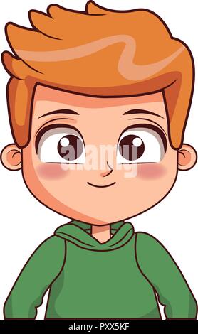 Happy boy cartoon Stock Vector Image & Art - Alamy