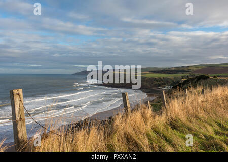 A beautiful view of Scotland coast Stock Photo