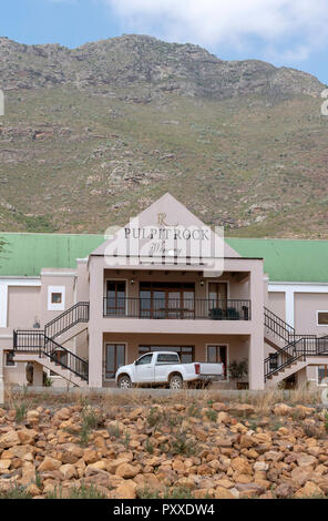 Pulpit Rock winery at Riebeek West in the Swartland wine producing region of South Africa Stock Photo