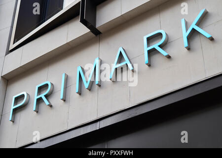 Primark - Store Sign Stock Photo