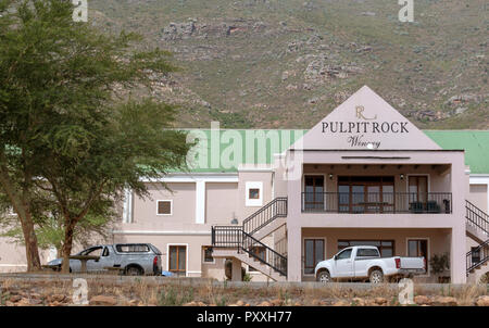 Pulpit Rock winery at Riebeek West in the Swartland wine producing region of South Africa Stock Photo