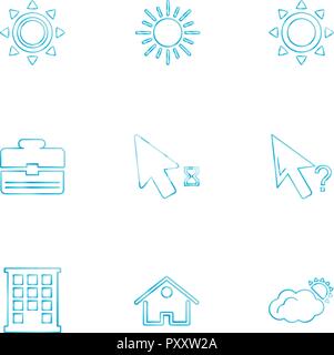 pointer , pointer help , pointer wait , home , building, ecology , sun ...