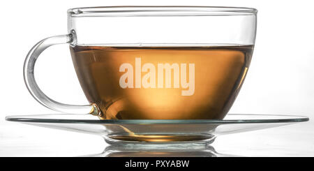 Teetasse aus Glas Stock Photo