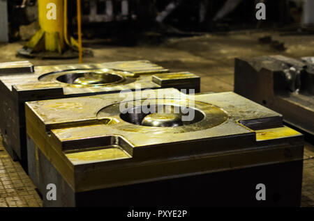 Metal Molds for Casting Parts Stock Image - Image of molding, iron