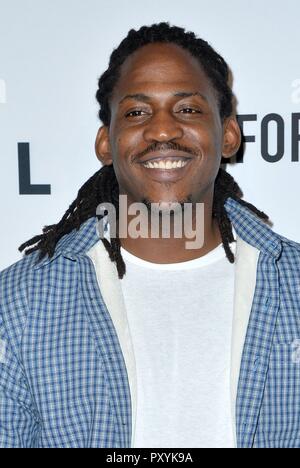 Brooklyn, NY, USA. 23rd Oct, 2018. SiR at arrivals for 4th Annual TIDAL X: Brooklyn Benefit Concert, Barclays Center, Brooklyn, NY October 23, 2018. Credit: Kristin Callahan/Everett Collection/Alamy Live News Stock Photo