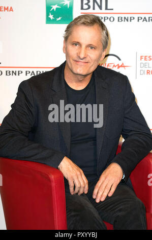 Viggo Mortensen attends the 'Green Book' photocall during the 13th Rome Film Festival at Auditorium Parco Della Musica on October 24, 2018 in Rome, Italy. | usage worldwide Stock Photo