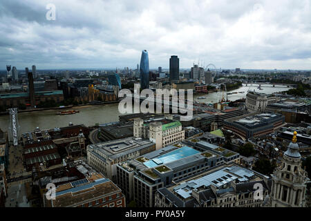 Cityscape of London in 20. September 2018. London ( United Kingdom ) Stock Photo