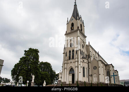 The church of St Peter in the town of Garibaldi, Rio Grande do Sul, Brazil Stock Photo