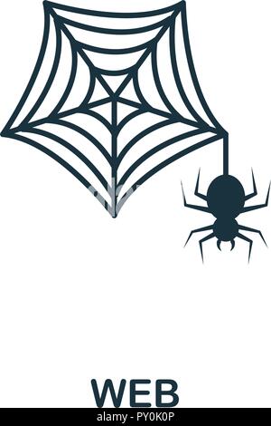 Web icon. Premium style design from halloween collection. UX and UI. Pixel perfect web icon. For web design, apps, software, printing usage. Stock Vector