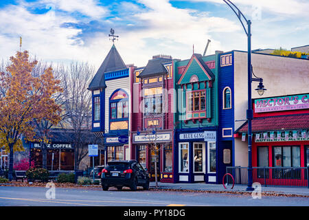 Marmalade Cat Cafe, Pandosy,  Kelowna, British Columbia, Canada Stock Photo