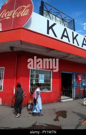 King Kakaruk, Food and Drink Outlet, Okari Street, Port Moresby, Papua New Guinea. Stock Photo