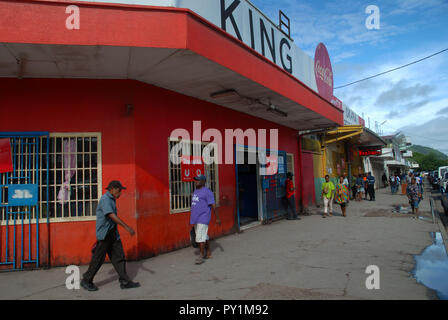 King Kakaruk, Food and Drink Outlet, Okari Street, Port Moresby, Papua New Guinea. Stock Photo