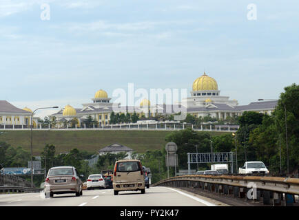 The Istana Negara is the official residence of the Yang di-Pertuan Agong, the monarch of Malaysia. Stock Photo