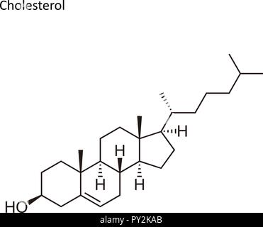 Skeletal formula. stimulant molecule Vector illustration Stock Vector