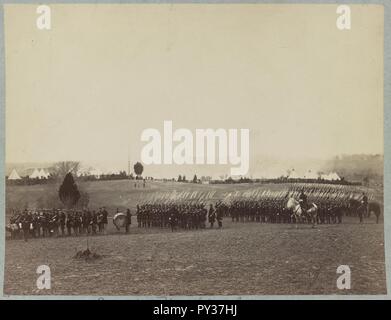 Camp of 2d Rhode Island Infantry Stock Photo