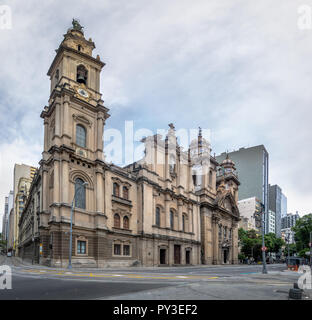 Old Cathedral of Rio de Janeiro - Church of Our Lady of Mount Carmel of the Ancient Se - Rio de Janeiro, Brazil Stock Photo