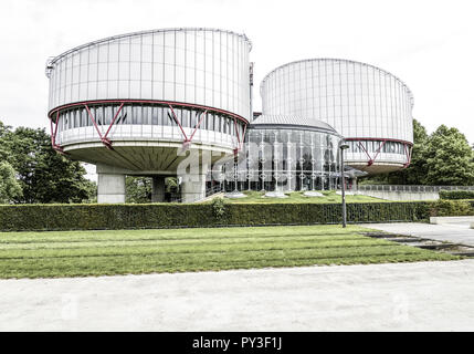 Europaeischer Gerichtshof fuer Menschenrechte, Strassburg Stock Photo