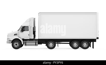 Truck Isolated Stock Photo