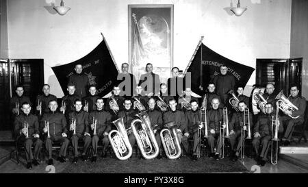 Canada. Kitchener Salvation Army Band, 1943. Stock Photo