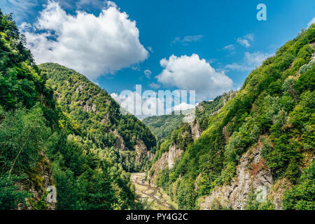 Carpathian Mountains View On Transfagarasan Road In Romania Stock Photo