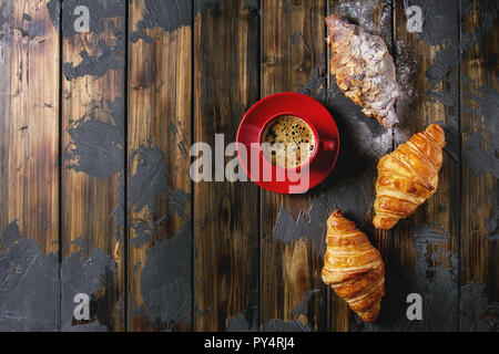 Fresh baked croissant Stock Photo