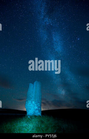 Stone of Setter, Orkney Isles Stock Photo