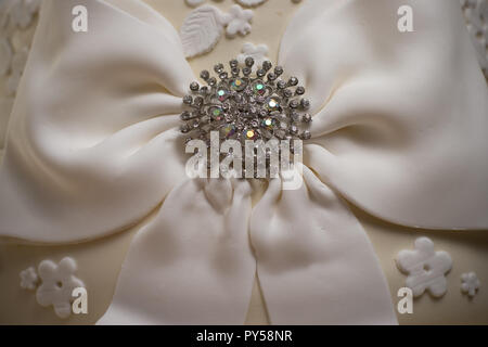 Wedding cake studio shot Stock Photo
