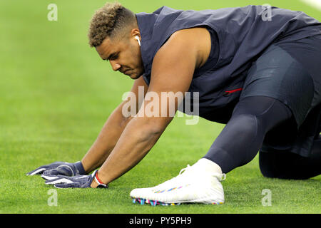 Miami Dolphins defensive end Christian Wilkins (94) watches the play during  a NFL football game, Sunday, Oct. 10, 2021 in Tampa, Fla. (AP Photo/Alex  Menendez Stock Photo - Alamy