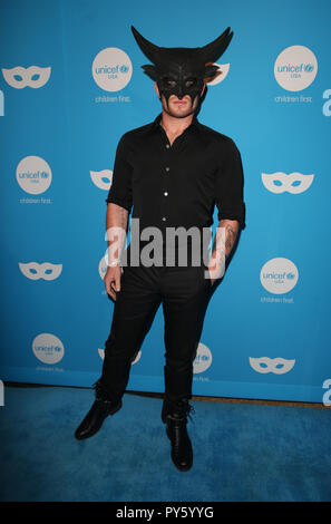 Los Angeles, Ca, USA. 25th Oct, 2018. August Getty, at the Sixth Annual UNICEF Masquerade Ball at Clifton's Republic in Los Angeles, California on October 25, 2018. Credit: Faye Sadou/Media Punch/Alamy Live News Stock Photo