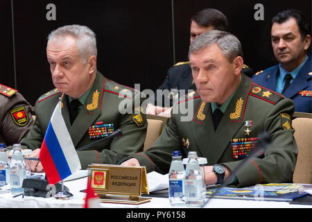 First Deputy Defense Minister Viktor Dubynin chief of the general Stock ...