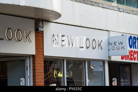 Worthing West Sussex Views & retail shops - New Look fashion store in Montague Street Stock Photo