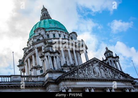 Belfast City Hall - Donegall Square, Belfast Stock Photo