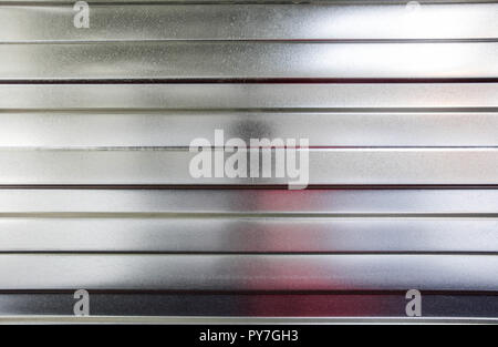 metal iron plates background texture stripes modern design Stock Photo