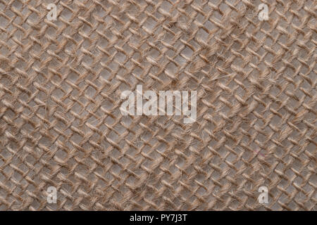 Sackcloth or burlap texture background. Stock Photo