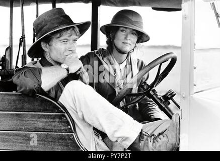 Original film title: OUT OF AFRICA. English title: OUT OF AFRICA. Year: 1985. Director: SYDNEY POLLACK. Stars: ROBERT REDFORD; MERYL STREEP. Credit: UNIVERSAL PICTURES / Album Stock Photo
