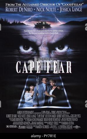 Original film title: CAPE FEAR. English title: CAPE FEAR. Year: 1991. Director: MARTIN SCORSESE. Credit: UNIVERSAL PICTURES / Album Stock Photo