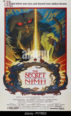 Original film title: THE SECRET OF NIMH. English title: THE SECRET OF NIMH. Year: 1982. Director: DON BLUTH. Credit: DON BLUTH PRODUCTIONS / Album Stock Photo