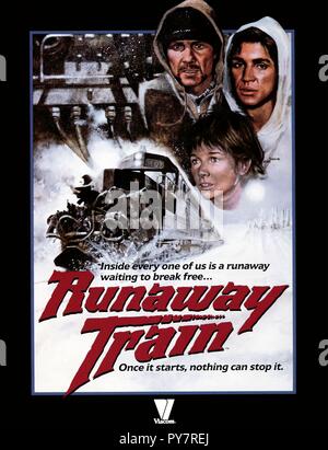 Original film title: RUNAWAY TRAIN. English title: RUNAWAY TRAIN. Year: 1985. Director: ANDREI KONCHALOVSKY. Credit: CANNON FILMS / Album Stock Photo