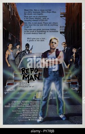 affiche de repo man 1984