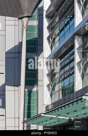 University College London Hospital in Euston Road, London. UCLH. Stock Photo