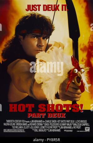 Original film title: HOT SHOTS! PART DEUX. English title: HOT SHOTS! PART DEUX. Year: 1993. Director: JIM ABRAHAMS. Stars: CHARLIE SHEEN. Credit: 20TH CENTURY FOX / Album Stock Photo