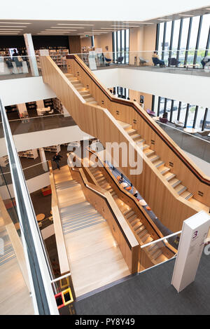 Turanga, the Christchurch Central Library, New Zealand. Stock Photo